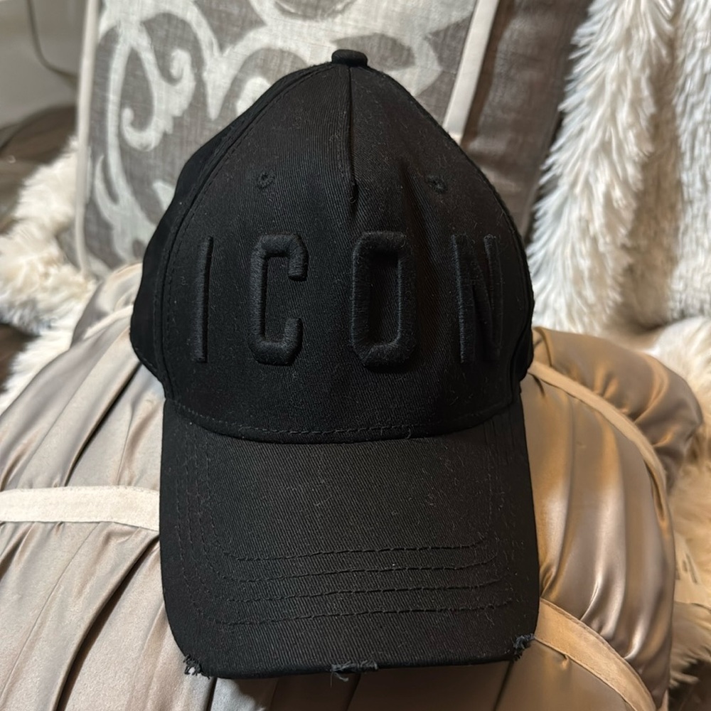 Distressed style ICON baseball cap